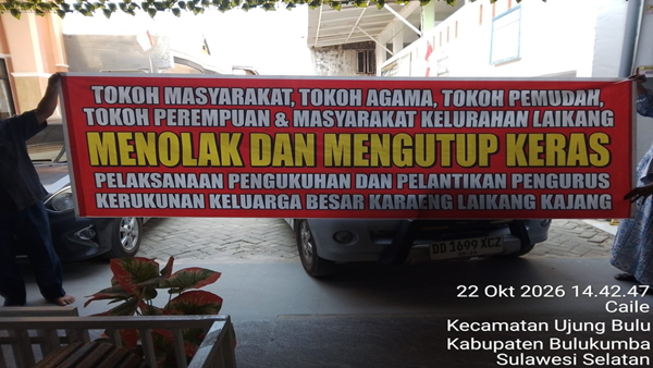 Bupati Bulukumba Jangan Diam! Warga Laikang Minta Polemik KKB Karaeng Laikang Diusut dan Dimediasi