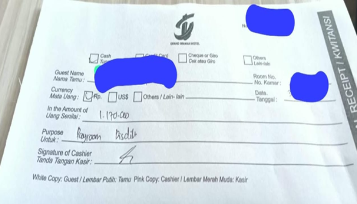 Panitia Lepas Soal Penginapan, Grand Imawan Tetap Jadi Misteri Pembayaran