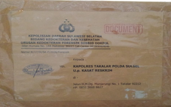 Hasil Otopsi Jadi Kunci Kasus Hj Mini Dg Jime, Kasat Reskrim Polres Takalar Tutup Mulut