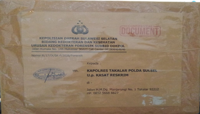 Hasil Otopsi Jadi Kunci Kasus Hj Mini Dg Jime, Kasat Reskrim Polres Takalar Tutup Mulut