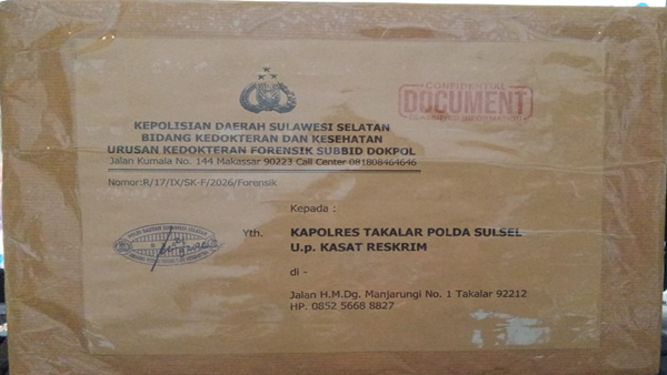 Hasil Otopsi Jadi Kunci Kasus Hj Mini Dg Jime, Kasat Reskrim Polres Takalar Tutup Mulut